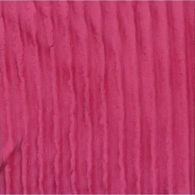 Direktkauf Minky-Fleece gerippt pink