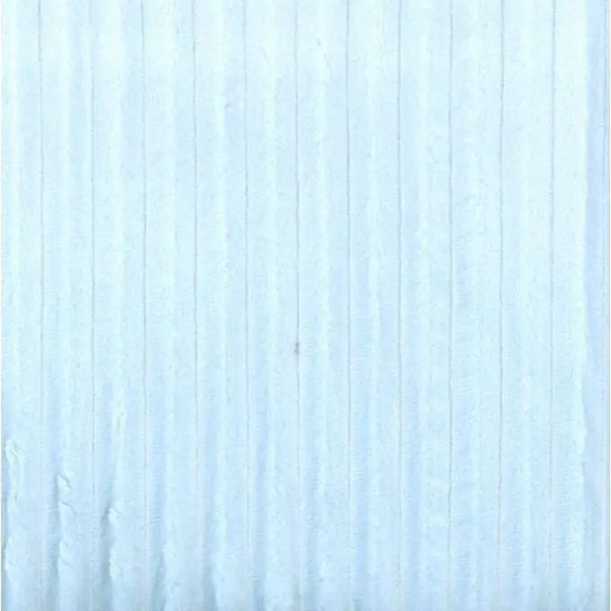 Garantierte Lieferung Polarfleece Minky gerippt hellblau