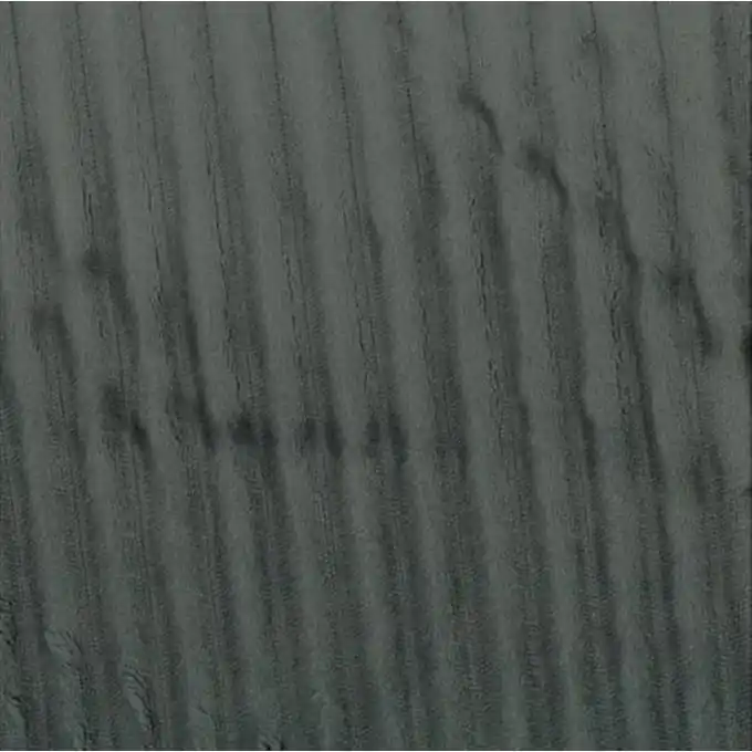 Polarfleece Minky gerippt dunkelgrau Letzte Chance