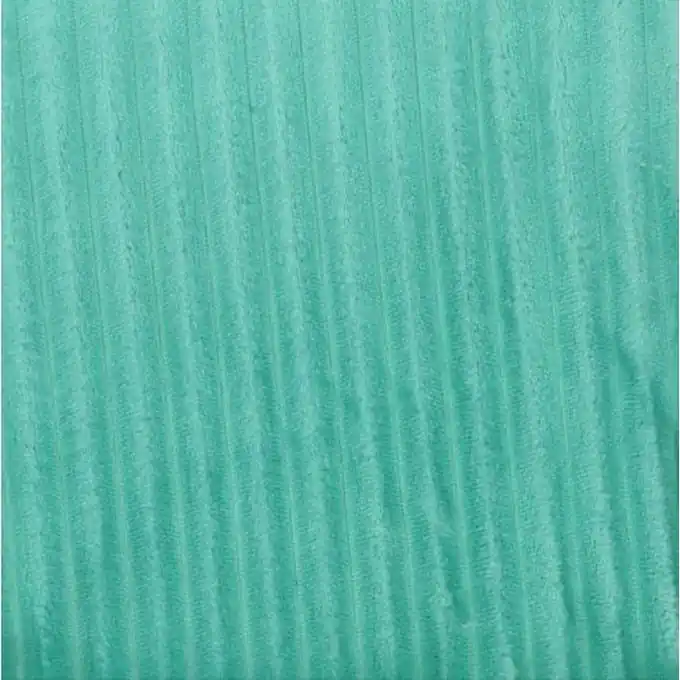 Versand Am Gleichen Tag Minky-Fleece gerippt türkis