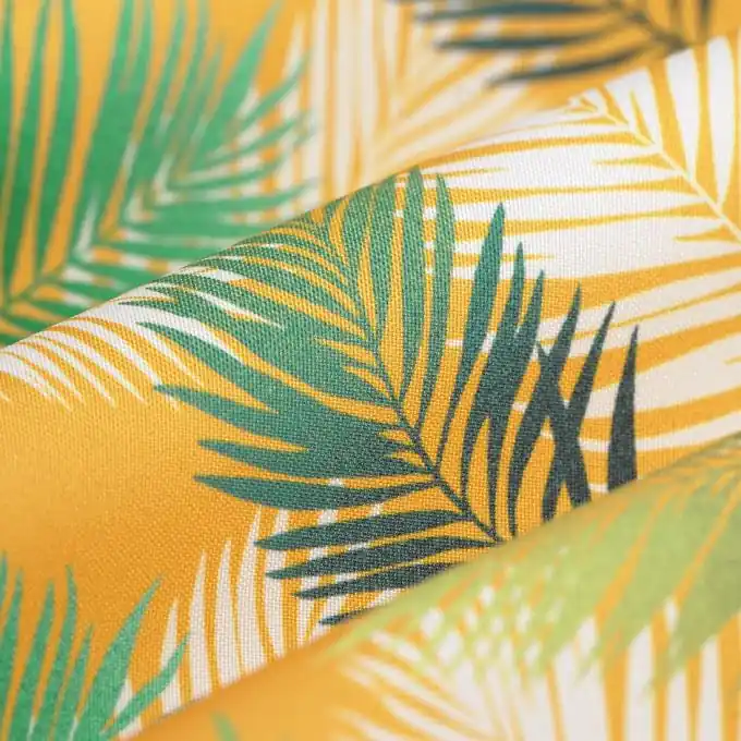 Outdoorstoff wasserabweisend Blätter gelb Beliebt