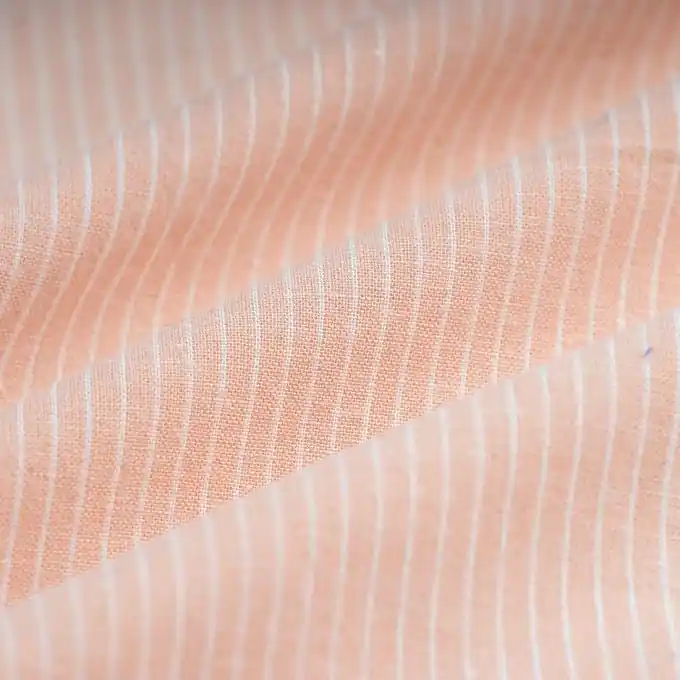 Baumwollstoff Streifen rosa weiß Sichere Zahlung