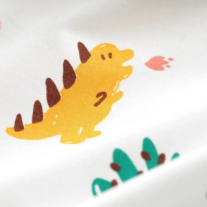 Popeline Baumwolle Tiermotive bunt Handgefertigt