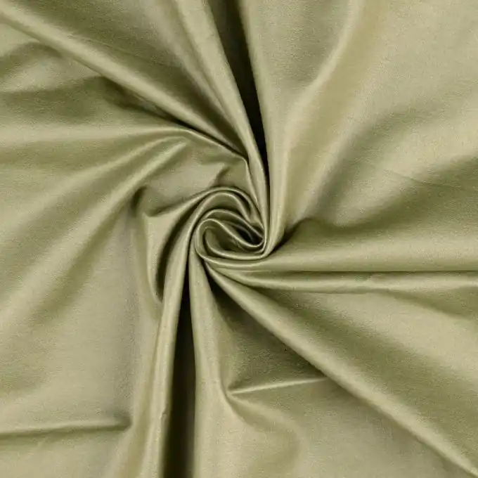 Neuheit Beschichteter Bengaline Stretch grün