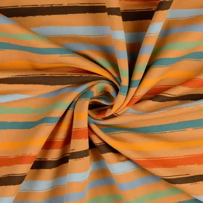 Heißes Angebot French Terry Flecken kamel