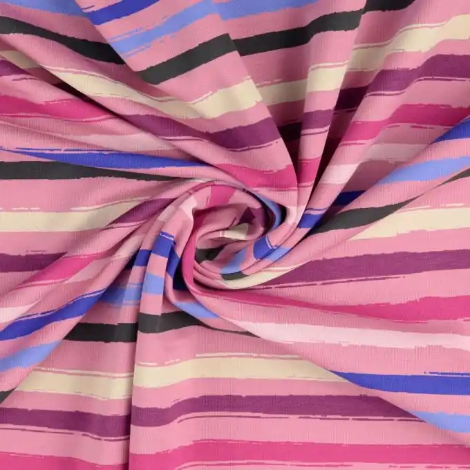 French Terry Flecken rosa Super-Preis