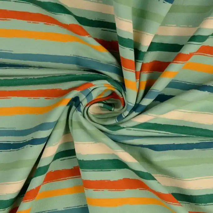 Mega-Angebot French Terry Flecken grün