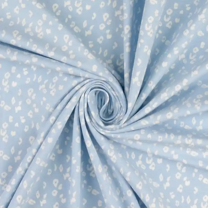 Must-Have Baumwolljersey Leopard hellblau