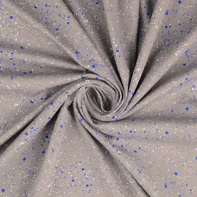 Premium Baumwolljersey Flecken grau