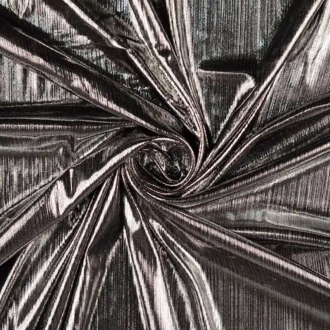 Jersey glänzend silber Solange Der Vorrat Reicht