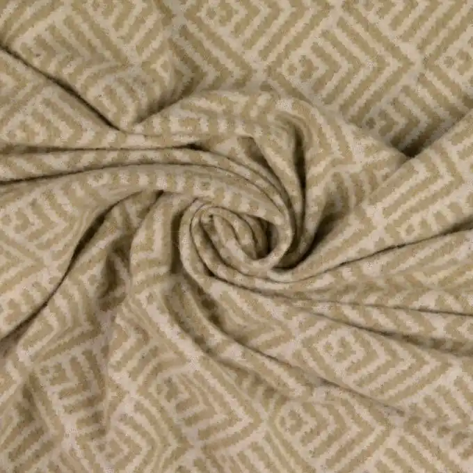Top-Preis Jacquard Rauten Beige