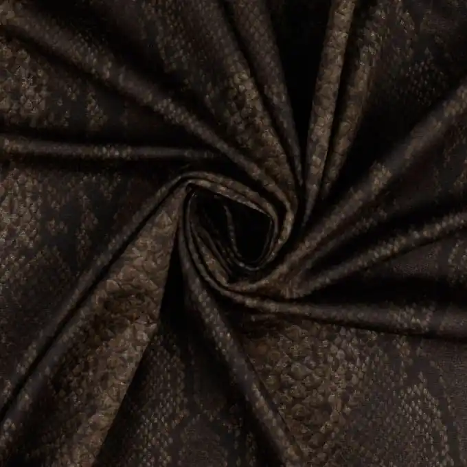 Strickstoff Milano Digitaldruck khaki Sofort Bestellen