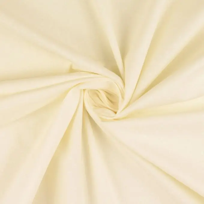 Neue Kollektion Baumwoll-Popeline mit Mini-Sternen in Ecru: Perfekt für Kleidung und Accessoires