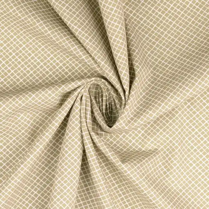 Kostenloser Rückversand Klassische Baumwoll-Popeline: feines Karomuster in vielen Farben