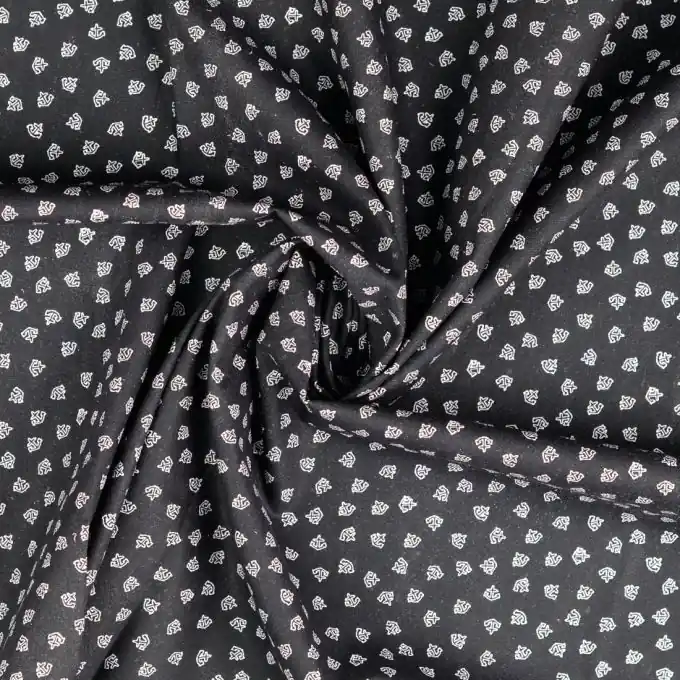 Zeitloser Mini-Ankerdruck auf Baumwoll-Popeline: OEKO-TEX-zertifiziert Jetzt Bestellen