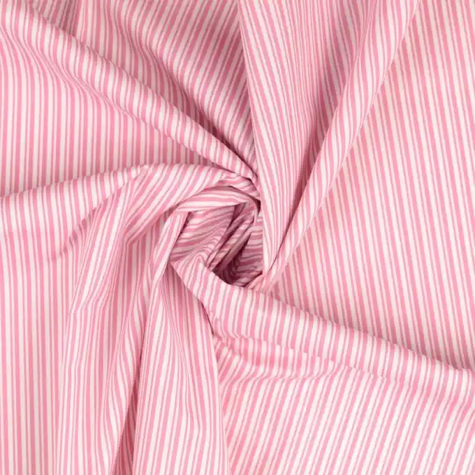 Breite Streifen: Baumwoll-Popeline in Alt Rosa – OEKO-TEX zertifiziert Bestseller