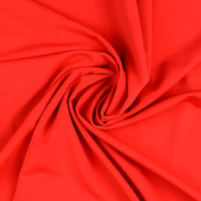 Roter Badeanzugstoff Stretch Polyamid Uni 153cm Letzte Chance