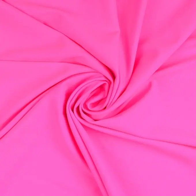 Stoff für Bademode Polyamid Stretch matt einfarbig rosa Garantierte Lieferung