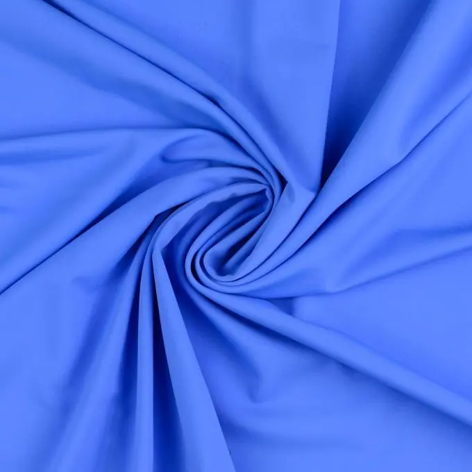 Kostenloser Versand Stoff für Bademode Polyamid Stretch matt einfarbig königsblau