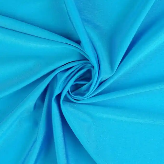 Großhandel Nylonstoff Stretch satiniert türkis