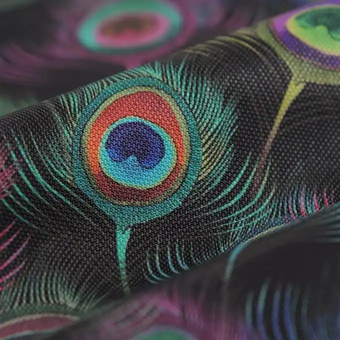 Nur Für Kurze Zeit Kunstleder Pfau schwarz