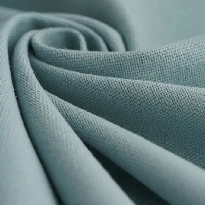 Billig Beschichteter Stoff Slub Blau