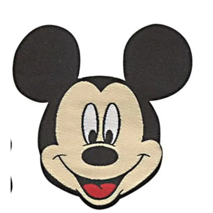 Mickey Disney Aufbügelpatch, Thermocollant, Écusson Markenware