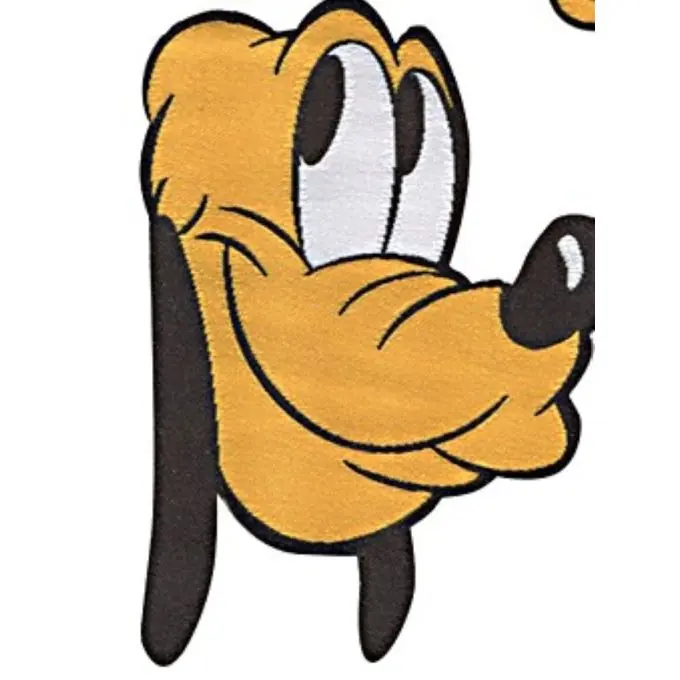 Pluto Disney Aufnäher Patch Thermocollant Markenware