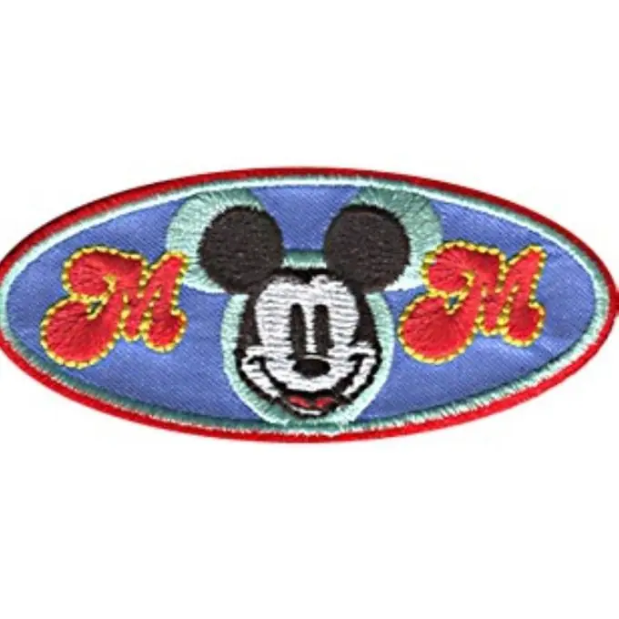 Garantierte Lieferung Ovale rétro Mickey thermocollant patch emblem