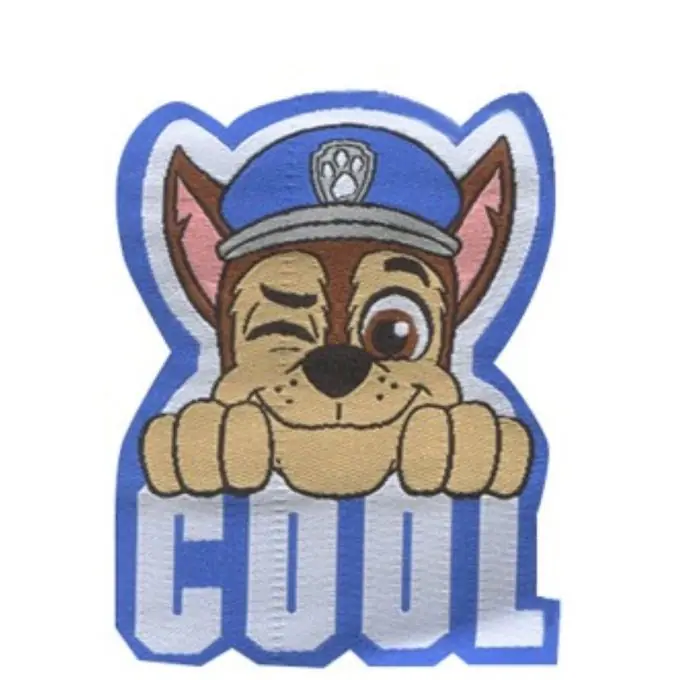 Kostenloser Rückversand Chase Cool Aufbügelpatch Pat Patrouille – Thermo-Haftend