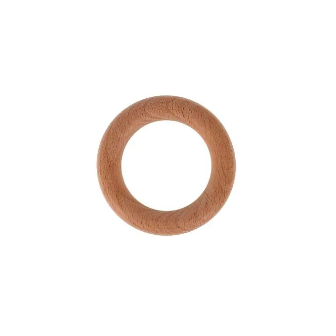 Beißring aus Holz rund 70 mm Online Kaufen
