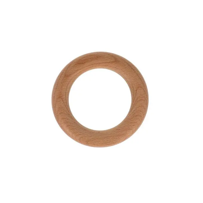 Beißring aus Holz rund 80 mm Markenprodukt