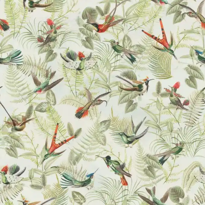 Dekostoff Baumwolle Vögel Direkt Vom Hersteller