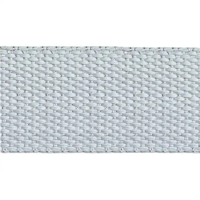Graues Gurtband mit Lurex, 30mm Rabatt