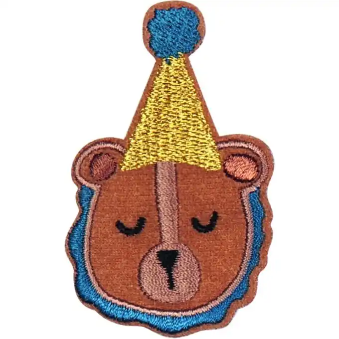 Top-Angebot Süßes Tier-Applikation in Braun für Kinderkleidung und Accessoires