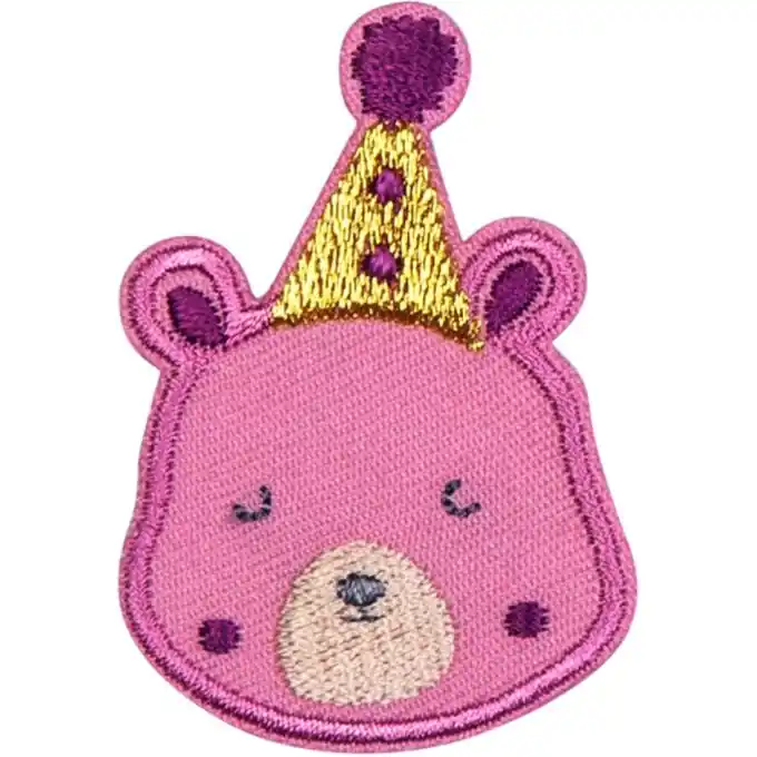 Süßes rosa Tier-Applikation zur Reparatur und Anpassung Geprüft