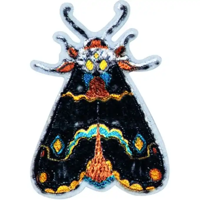 Applikation Schmetterling gelb Geld-Zurück-Garantie