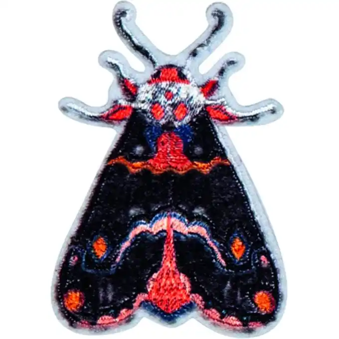 Aktuell Applikation Schmetterling rot