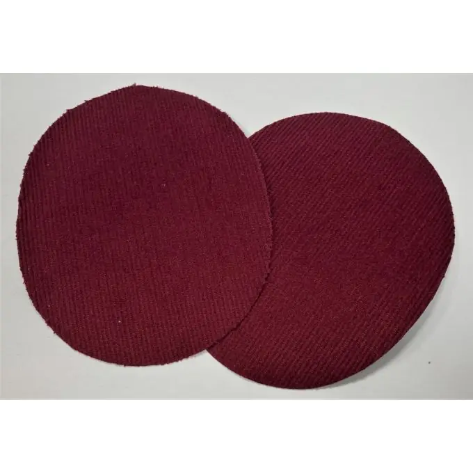 Meistverkauft Aufbügelbare Verstärkungen für abgenutzte Ellbogen Cord dunkelrot