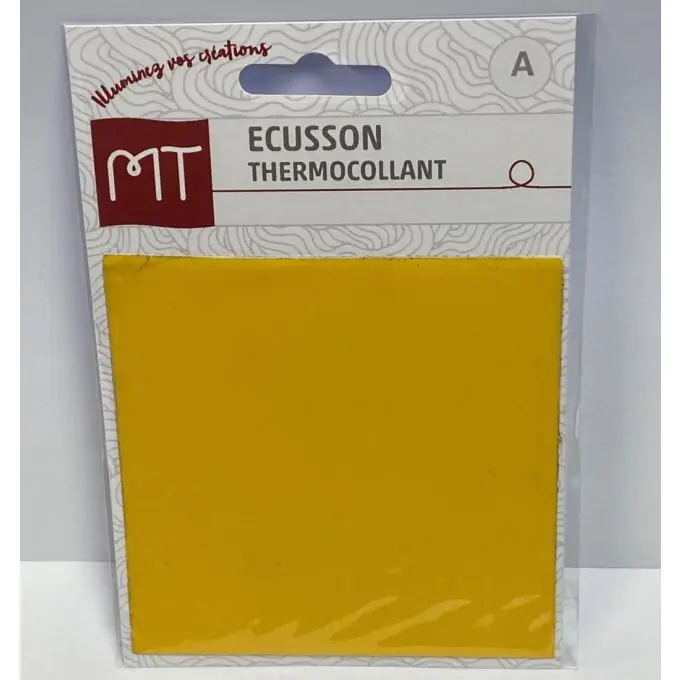 Reparieren und Anpassen: Nylon-Patch in Gelb – 10x20cm Top-Qualität