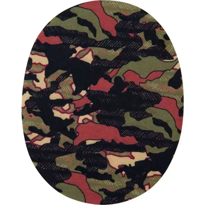 Bügelflicken im Tarnmuster zum Reparieren von abgenutzten Stellen Exklusiv