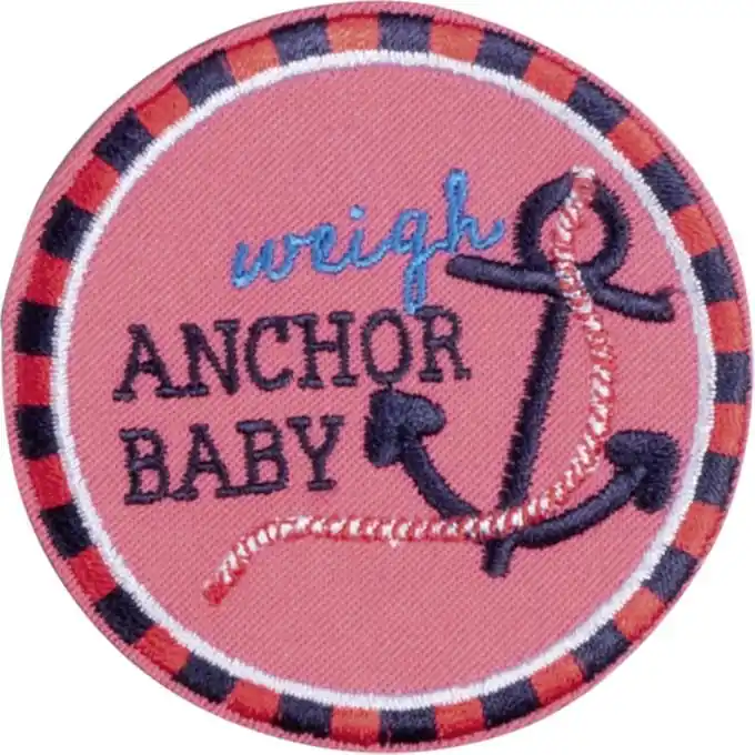 Sale Applikation Anker rosa