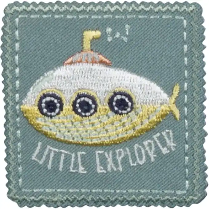 Nur Heute Patch Meereswelt, Grün