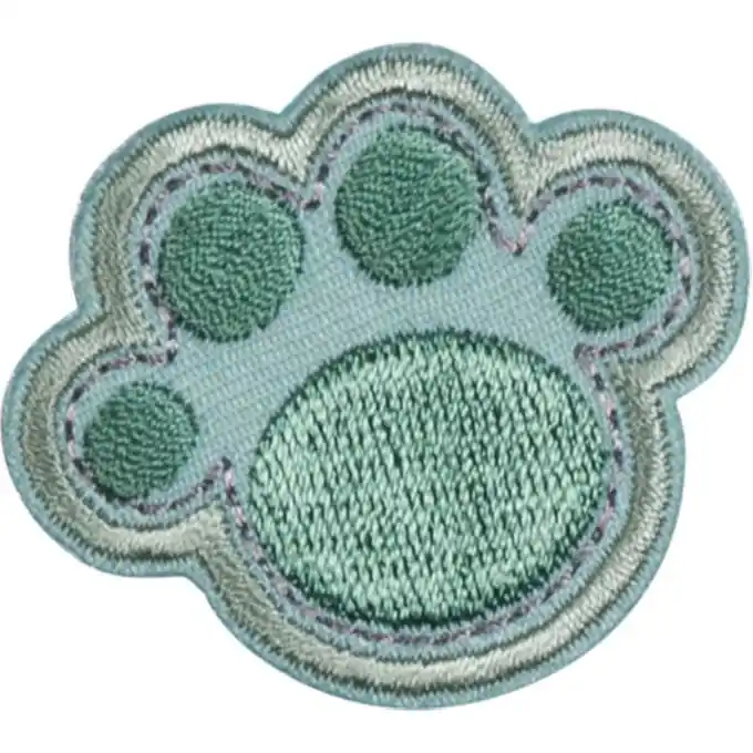 Original Applikation Tatze – Grün