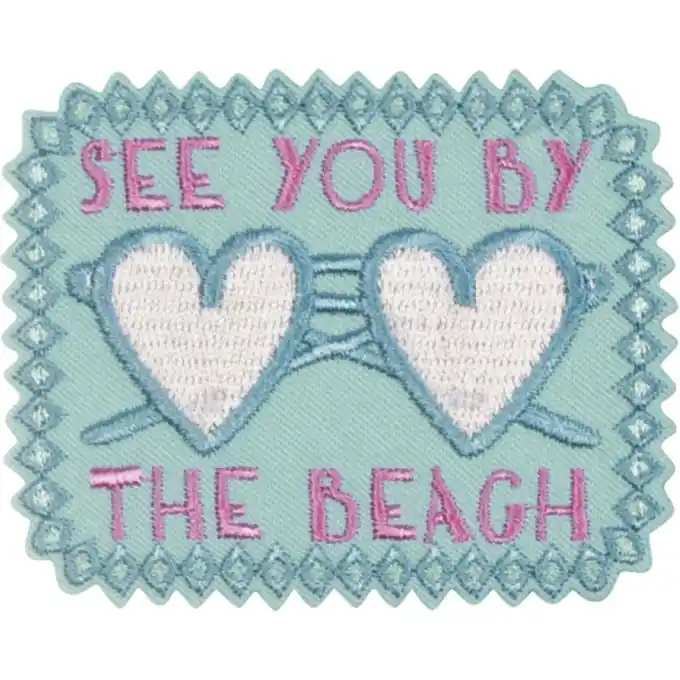 Applikation Brille herz Knallerangebot