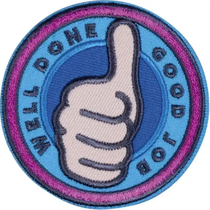 Applikation Well done blau Geld-Zurück-Garantie