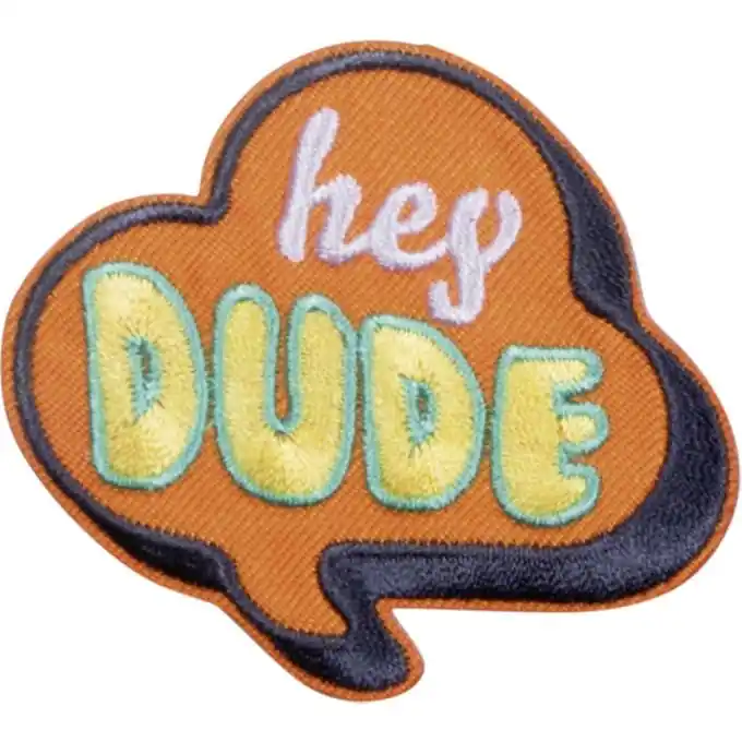 Applikation Hey dude orange Sonderangebot