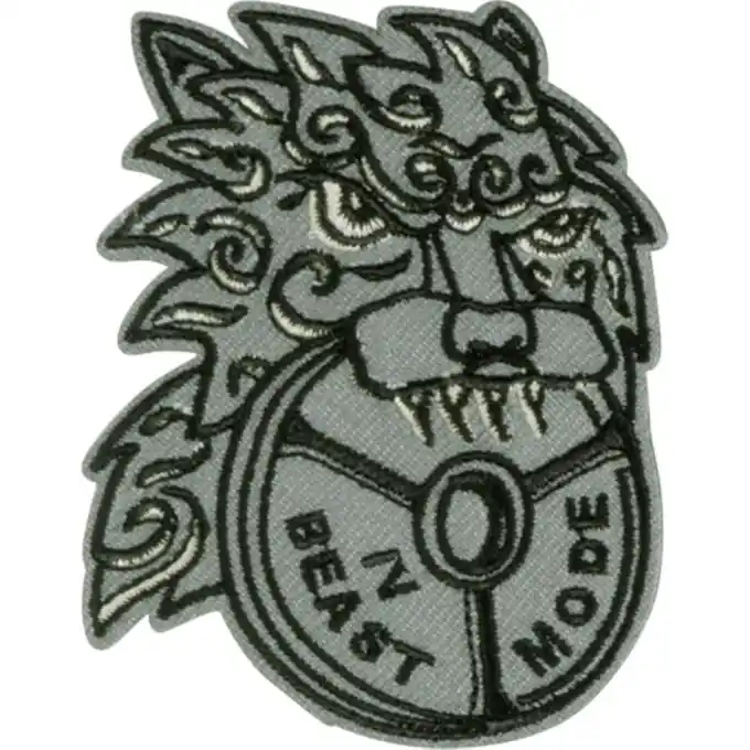 Top-Angebot Applikation Drache grau