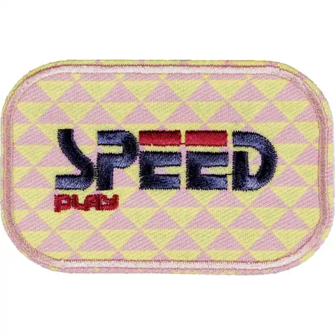 Geld-Zurück-Garantie Applikation Sport- Rosa und Gelb