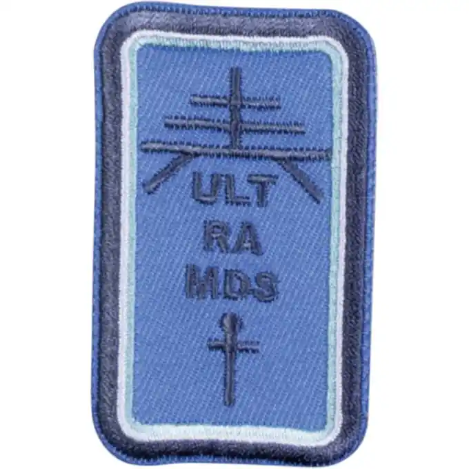 Bestseller Applikation blau